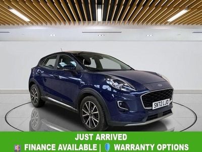 Used Ford Puma Titanium 125 HP (91 kW) 2022 Blue SUV