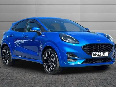 Gebraucht Ford Puma ST-Line X 125 PS (91 kW) 2023 Blau SUV