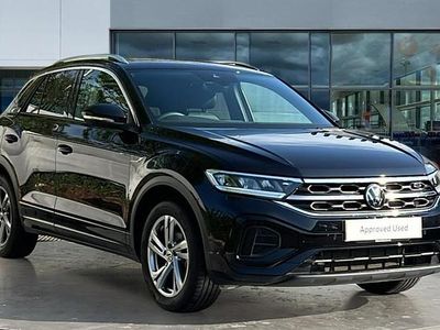 Begagnad VW T-Roc R-line 150 HK (110 kW) 2025 Svart SUV