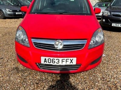 used Vauxhall Zafira EXCLUSIV CDTI ECOFLEX