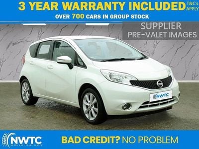 Used Nissan Note Acenta 98 HP (72 kW) 2016 White Hatchback
