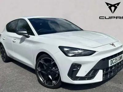New Cupra Leon 150 HP (110 kW) 2025 White Hatchback