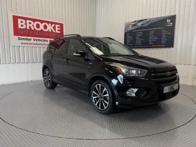 Used Ford Kuga ST-Line 150 HP (110 kW) 2017 Black SUV