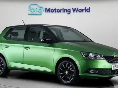 Used Skoda Fabia Colour Edition 95 HP (69 kW) 2020 Green Hatchback