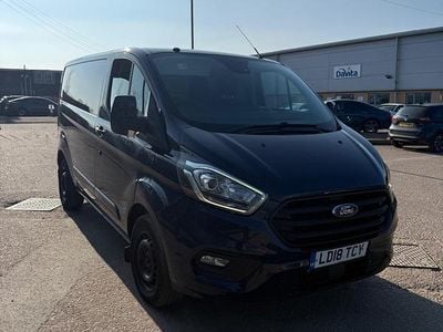 Used Ford Transit Custom Trend 130 HP (95 kW) 2018 Blue Van