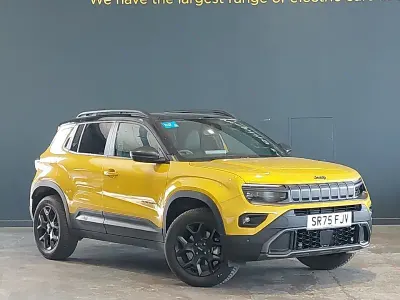 New Jeep Avenger Overland 136 HP (100 kW) 2026 Yellow SUV