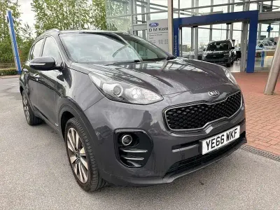 Begagnad Kia Sportage 136 HK (100 kW) 2016 Silver SUV