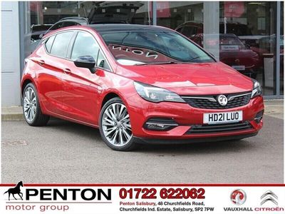 used Vauxhall Astra 1.2 Turbo Griffin Edition Euro 6 (s/s) 5dr LOW MILES SAT NAV HEATED SEATS Hatchback