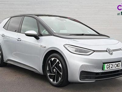 Used VW ID.3 Pro Performance 150 kW (204 HP) 2021 Scale silver metallic black Hatchback