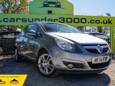Used Vauxhall Corsa 85 HP (62 kW) 2010 Silver Hatchback