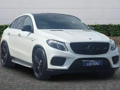 Used Mercedes GLE43 AMG AMG 2019 Special metallic  diamond white bright SUV