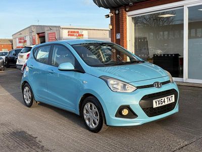 Montana blue Used 2014 Hyundai i10 SE Hatchback | £4,675 (Fair price)