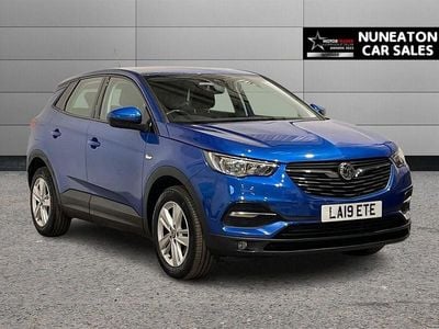 Used Vauxhall Grandland X S 130 HP (95 kW) 2019 Blue SUV
