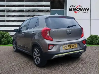 Used Kia Picanto X-Line 84 HP (61 kW) 2019 Silver Hatchback
