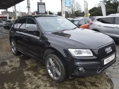 Usado Audi Q5 S-line plus 230 CV (169 kW) 2015 Negro SUV