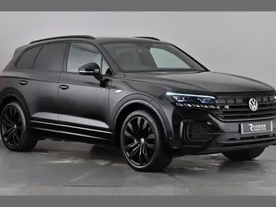 Used VW Touareg Black Edition 286 HP (210 kW) 2023 Grenadilla black SUV