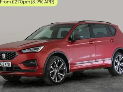 Używany Seat Tarraco FR Sport 150 KM (110 kW) 2022 Czerwony SUV