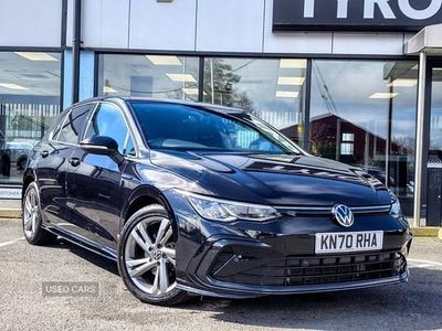 Used VW Golf VII R-line 150 HP (110 kW) 2020 Black Hatchback