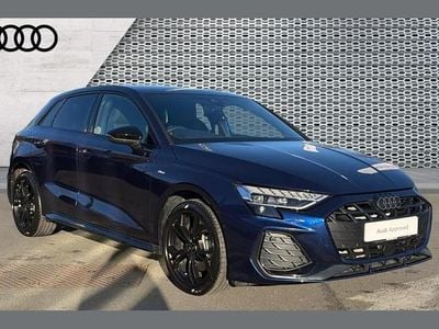 Used Audi A3 e-tron Black Edition 200 HP (147 kW) 2025 Blue Hatchback