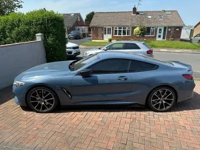 Used BMW 840 2018 Blue Coupe