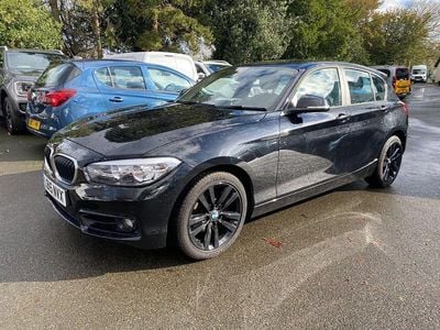 Used BMW 120 Sport Line 2015 Black Hatchback