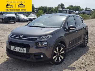 Used Citroën C3 Flair 110 HP (80 kW) 2018 Grey Hatchback