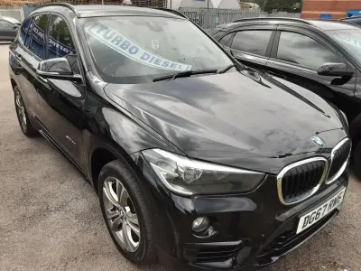 Używany BMW X1 Sport Line 150 KM (110 kW) 2017 Czarny SUV