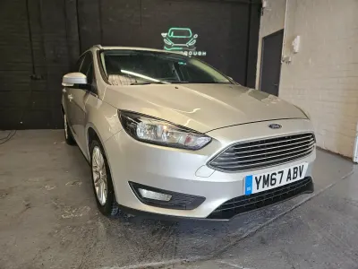 Used Ford Focus Zetec 120 HP (88 kW) 2018 Silver Estate
