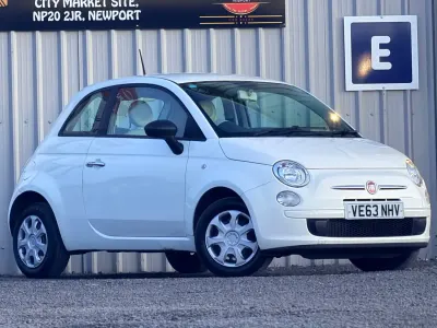 Used Fiat 500 Pop 69 HP (50 kW) 2013 White Hatchback