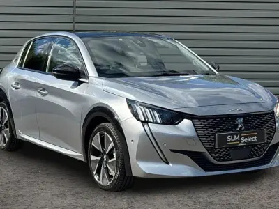 Used Peugeot e-208 Premium 100 kW (136 HP) 2021 Grey Hatchback