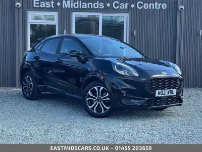 Used Ford Puma ST-Line 125 HP (91 kW) 2021 Black SUV