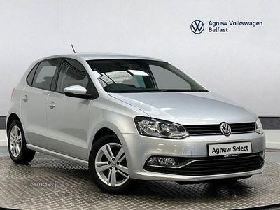 Used VW Polo Match 90 HP (66 kW) 2017 Silver Hatchback