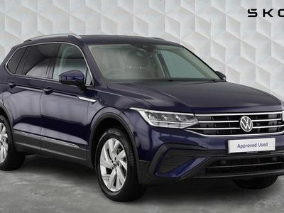 Used VW Tiguan Allspace Life 150 HP (110 kW) 2021 Blue SUV