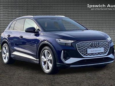 Used Audi Q4 e-tron S-Line 219 kW (299 HP) 2023 Blue SUV