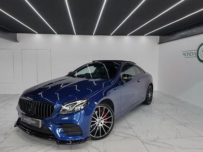 Blue Used 2019 Mercedes E220 AMG line Coupe | £21,500 (Fair price)