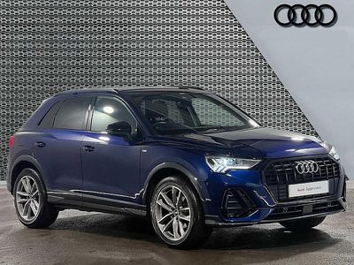 Used Audi Q3 Black Edition 150 HP (110 kW) 2023 Blue SUV