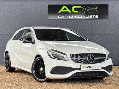 Used Mercedes A200 AMG Line Premium 2017 White Hatchback