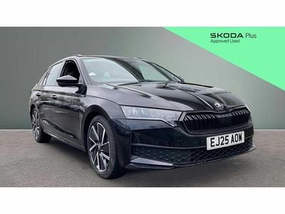 Used Skoda Octavia SportLine 150 HP (110 kW) 2025 Black Estate