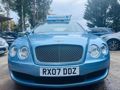 Used Bentley Continental 552 HP (405 kW) 2007 Blue Sedan