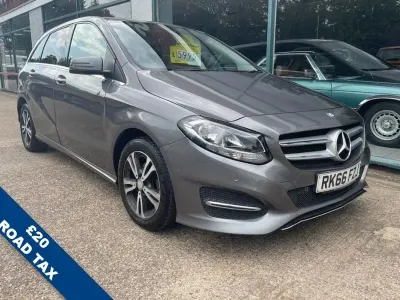 Used Mercedes B180 Executive 107 HP (78 kW) 2016 Grey Hatchback