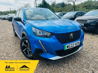 Used Peugeot 2008 Allure Premium 100 kW (136 HP) 2022 Blue SUV