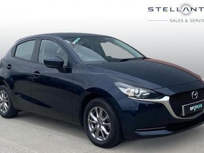 Used Mazda 2 90 HP (66 kW) 2020 Blue Hatchback
