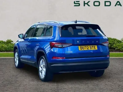 Second-hand Skoda Kodiaq SE L Executive 150 CP (110 kW) 2023 Albastru SUV