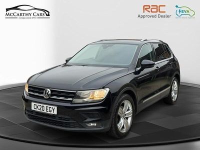 Black Used 2020 VW Tiguan Match SUV | £14,795 (Good price)