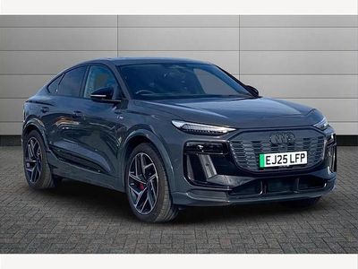 Grey Used 2025 Audi Q6 e-tron Advanced SUV | £62,946 (Expensive)
