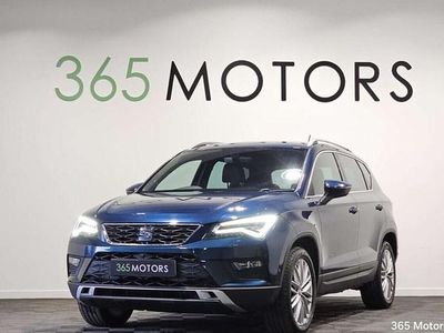 Begagnad Seat Ateca 4Drive 190 HK (139 kW) 2017 Blå SUV