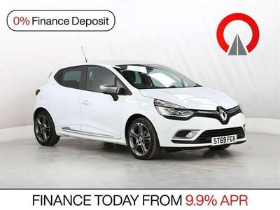 Used Renault Clio IV GT-Line 90 HP (66 kW) 2019 White Hatchback
