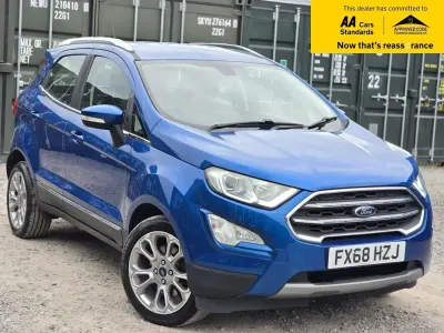 Second-hand Ford Ecosport Titanium 125 CP (91 kW) 2018 Albastru SUV