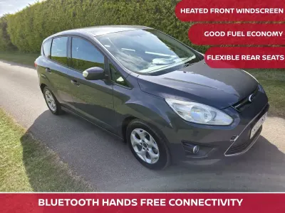 Used Ford C-MAX Zetec 115 HP (84 kW) 2012 Blue MPV