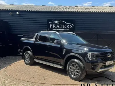 Used Ford Ranger Wildtrack 205 HP (150 kW) 2023 Black Pickup